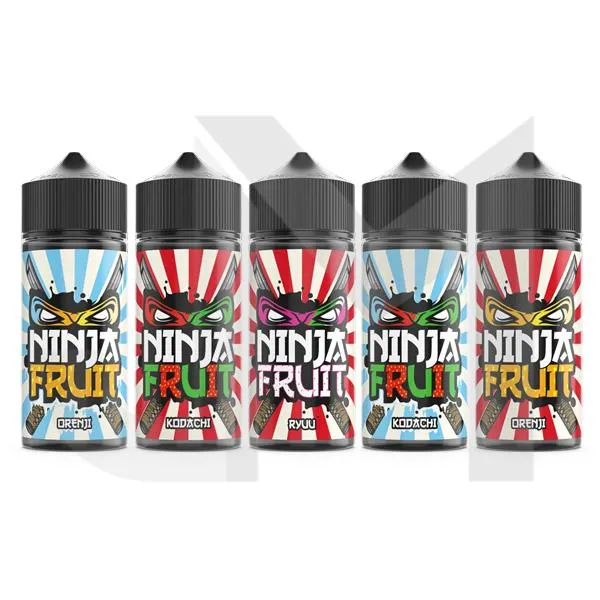 Ninja Fruit 100ml Shortfill 0mg (70VG/30PG)
