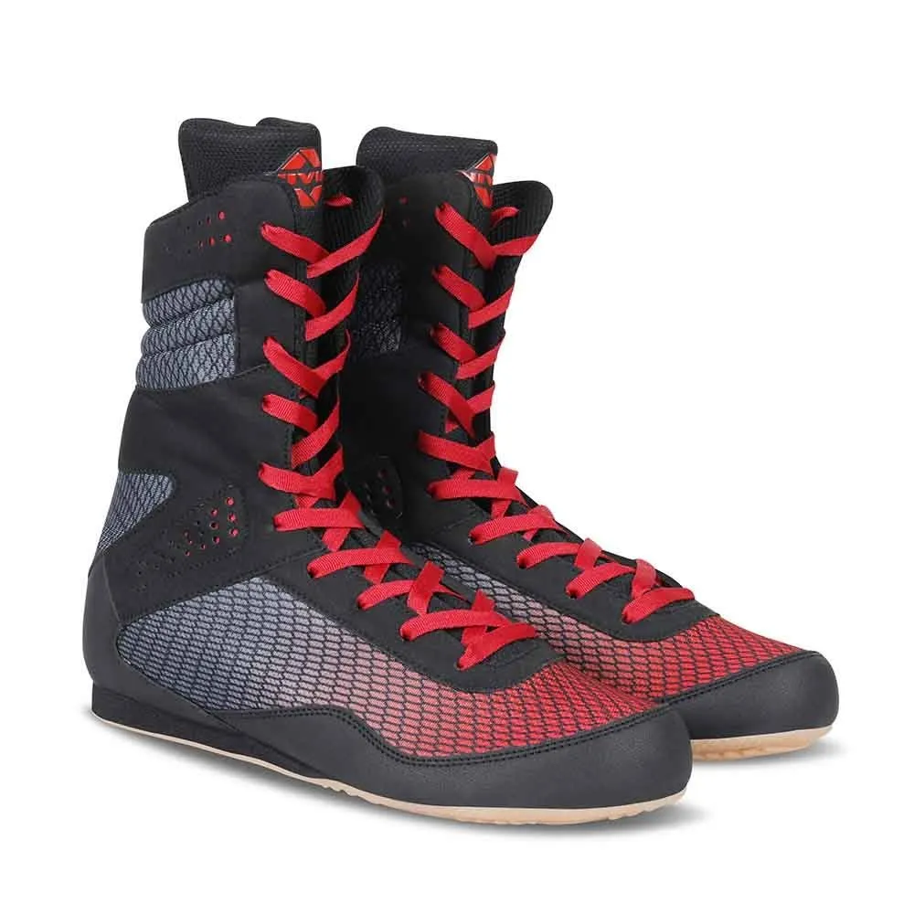Nivia Boxing Shoes Red