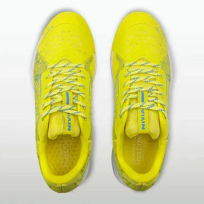 Nivia Hy-Court 3.0 Badminton Non Marking Shoes (Yellow)