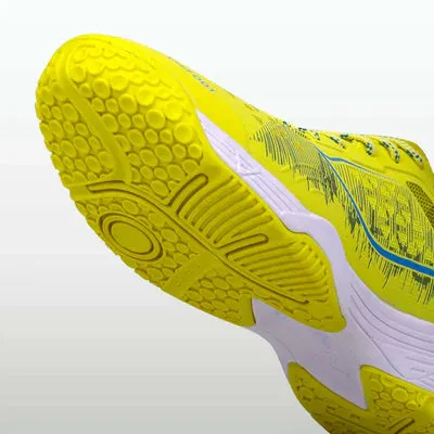 Nivia Hy-Court 3.0 Badminton Non Marking Shoes (Yellow)