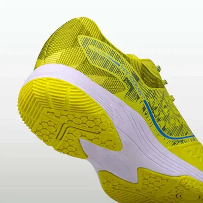 Nivia Hy-Court 3.0 Badminton Non Marking Shoes (Yellow)