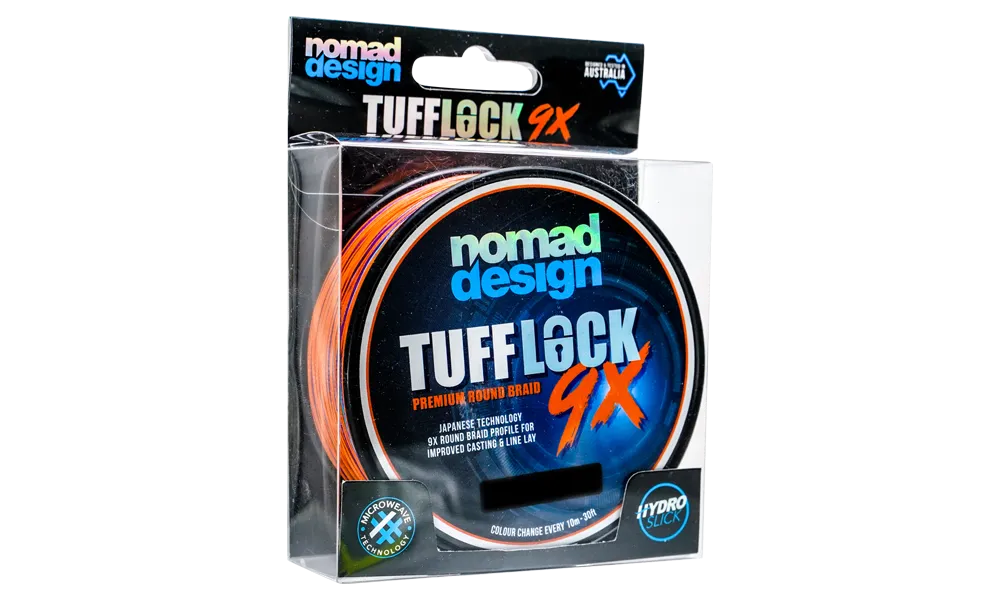 Nomad Tufflock X9 Multi Colour Braid 150 Yards