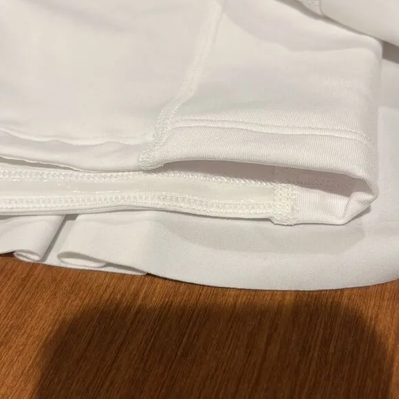 NWT Athleta Ace Tennis White Skort 13.5” Size SP.