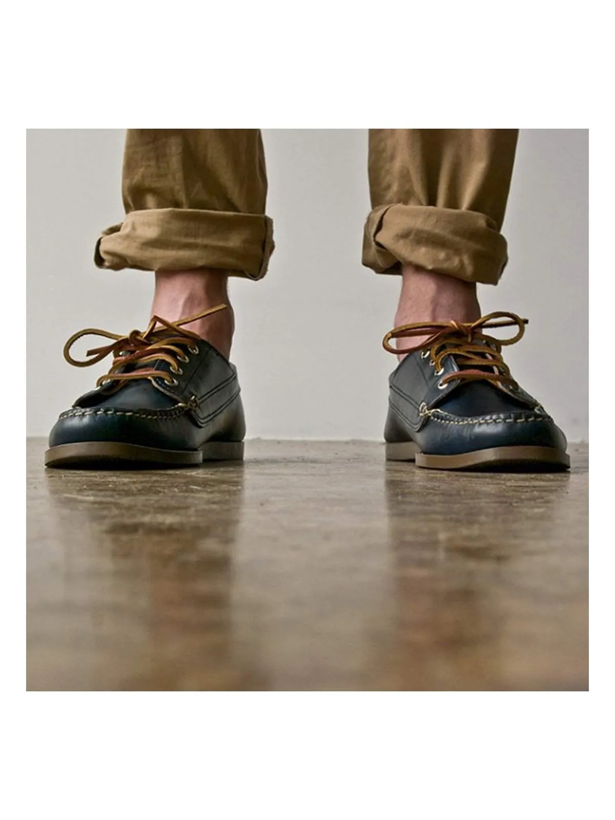Oakstreet Bootmakers Navy Trail Oxford