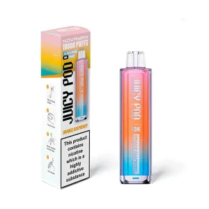 ORANGE RASPBERRY - JUICY POD NOVAMAX 10K VAPE KIT