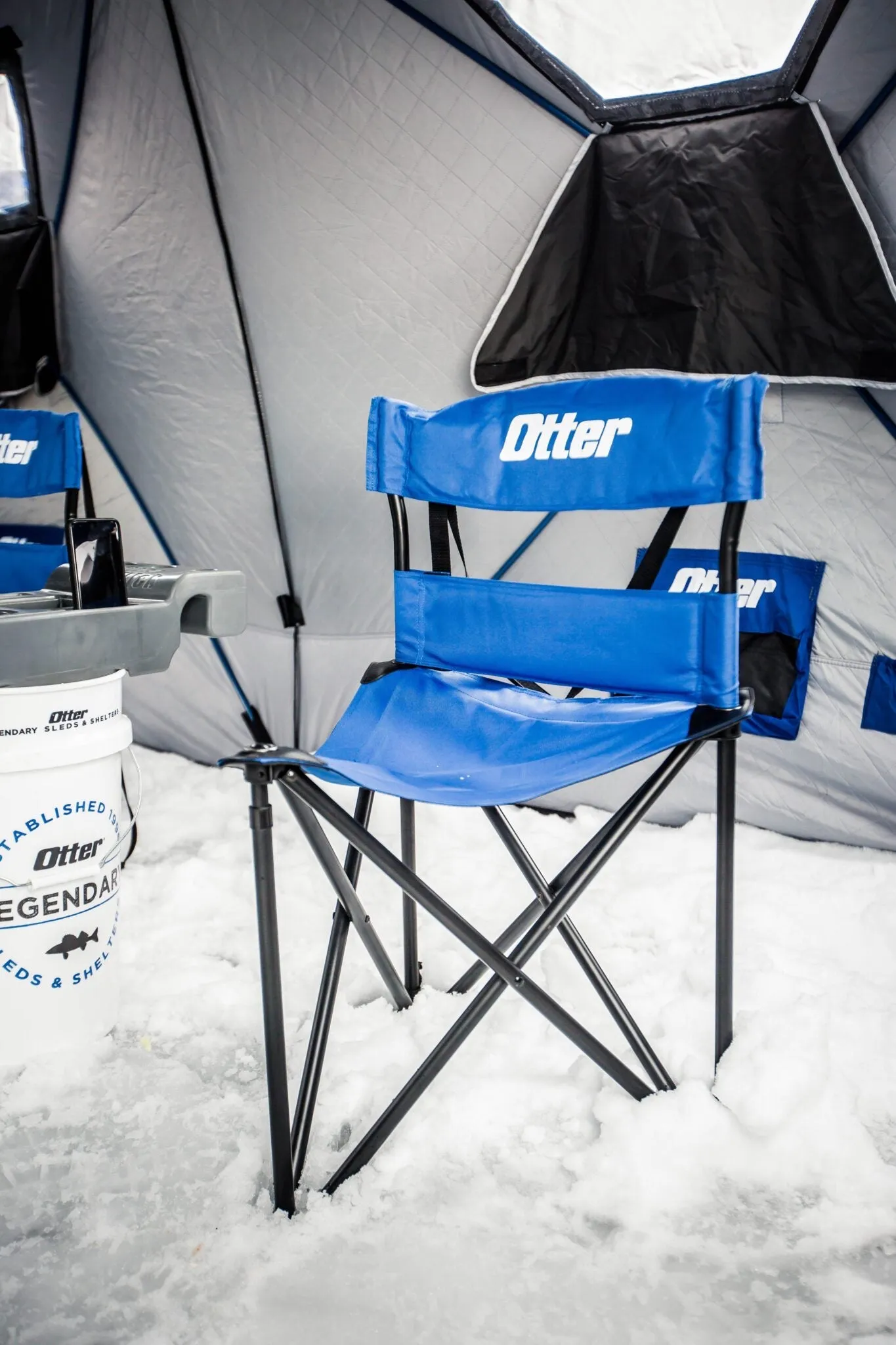 Otter Outdoors XL Padded Tri-Pod Chair