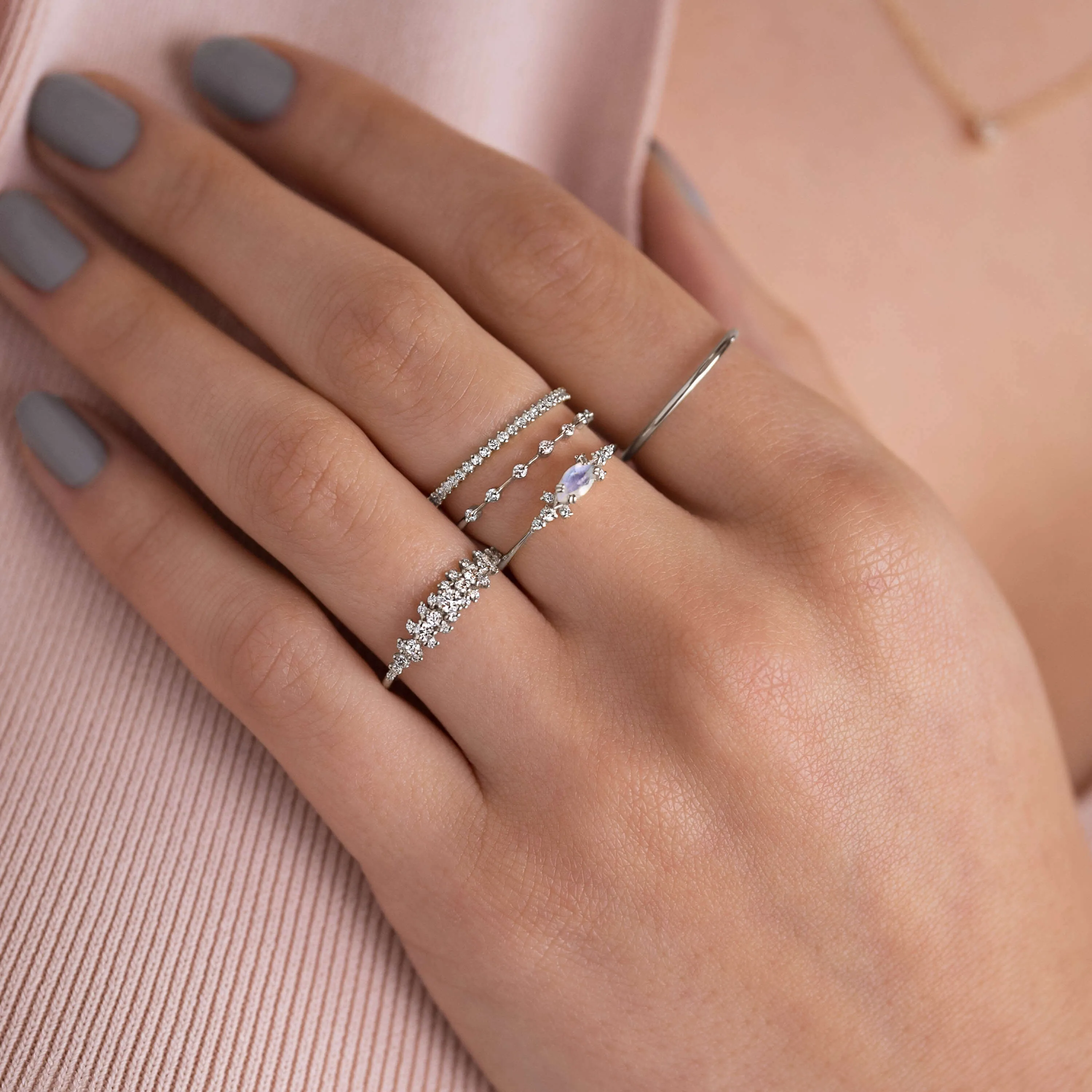 Petite Diamond Distance Band