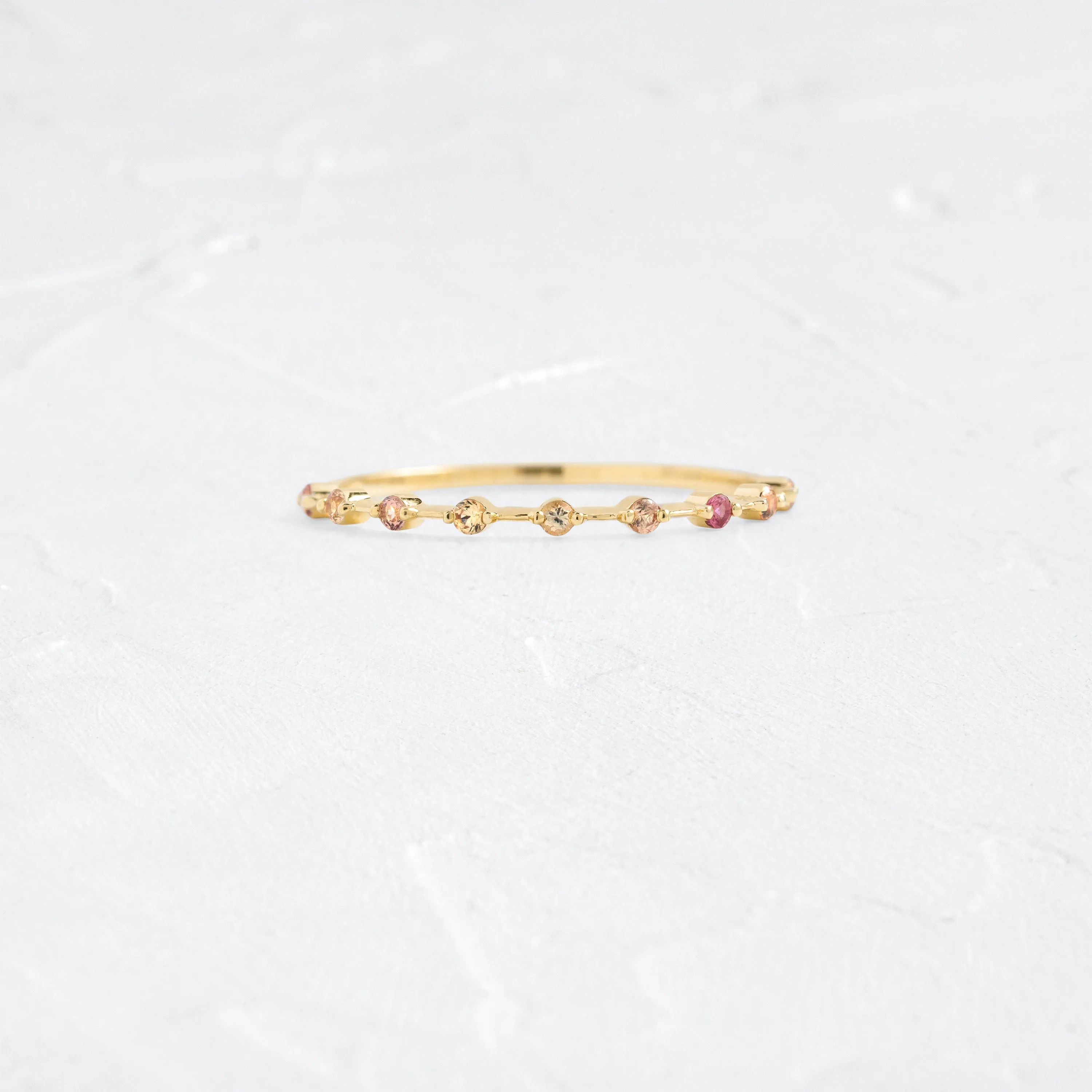 Petite Sapphire Distance Band in Sunset