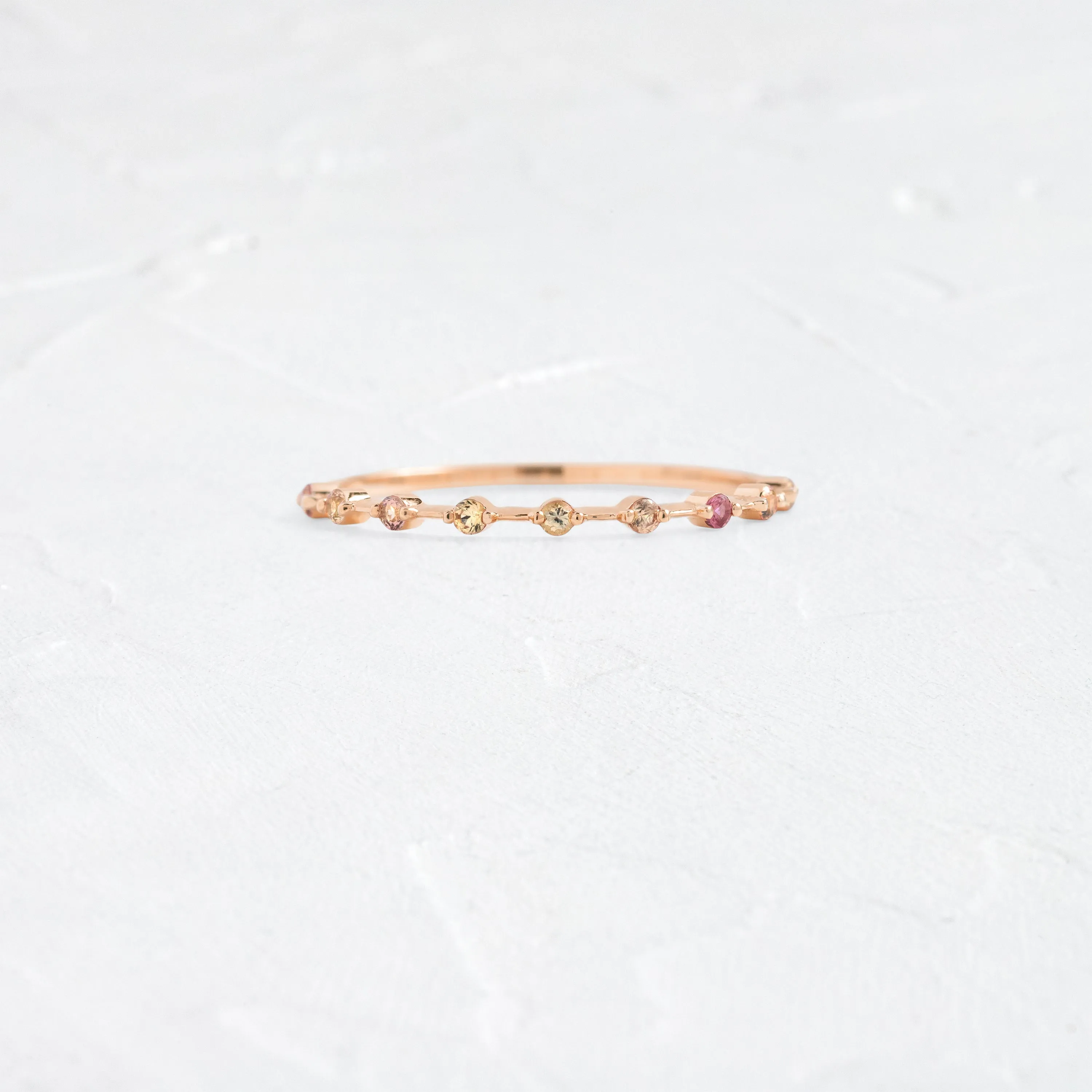 Petite Sapphire Distance Band in Sunset