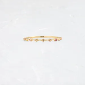 Petite Sapphire Distance Band in Sunset