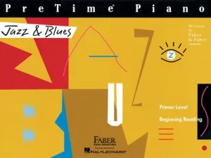 PRE TIME PIANO JAZZ AND BLUES PRIMER LEVEL