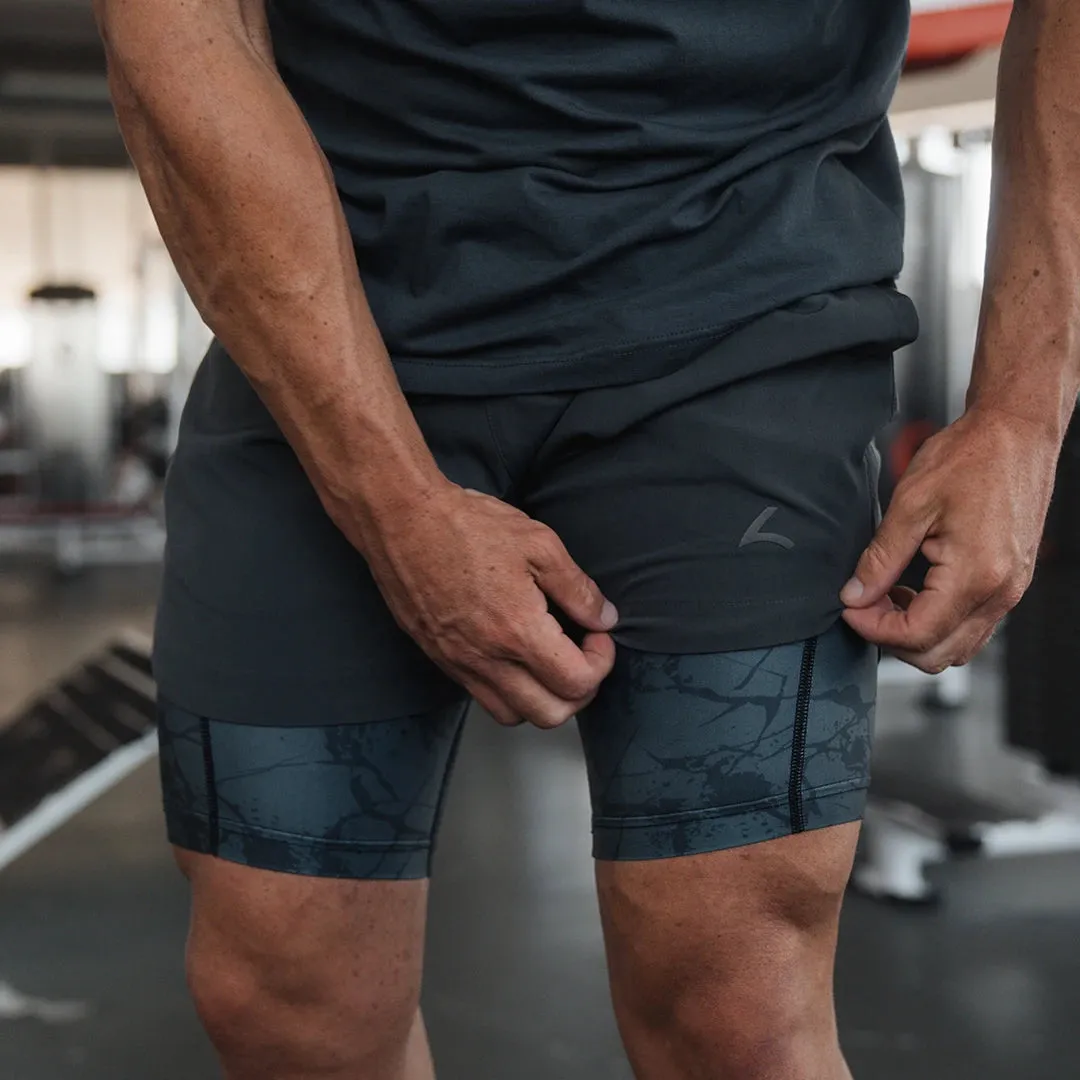 Premium Active 2-in-1 Short - Grey