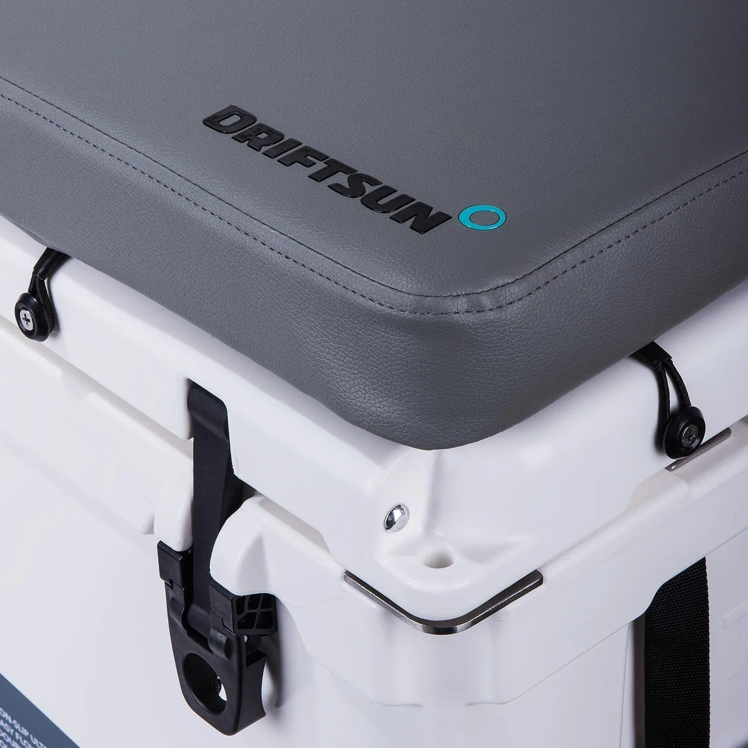 Premium Cooler Seat Cushion With Mounting Hardware - Fits 70Q & 75Q Driftsun Ice Chests