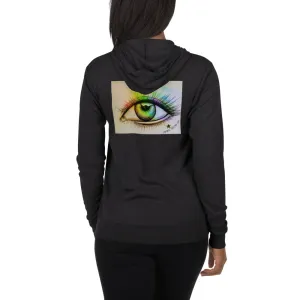 Prism Eye Unisex zip hoodie