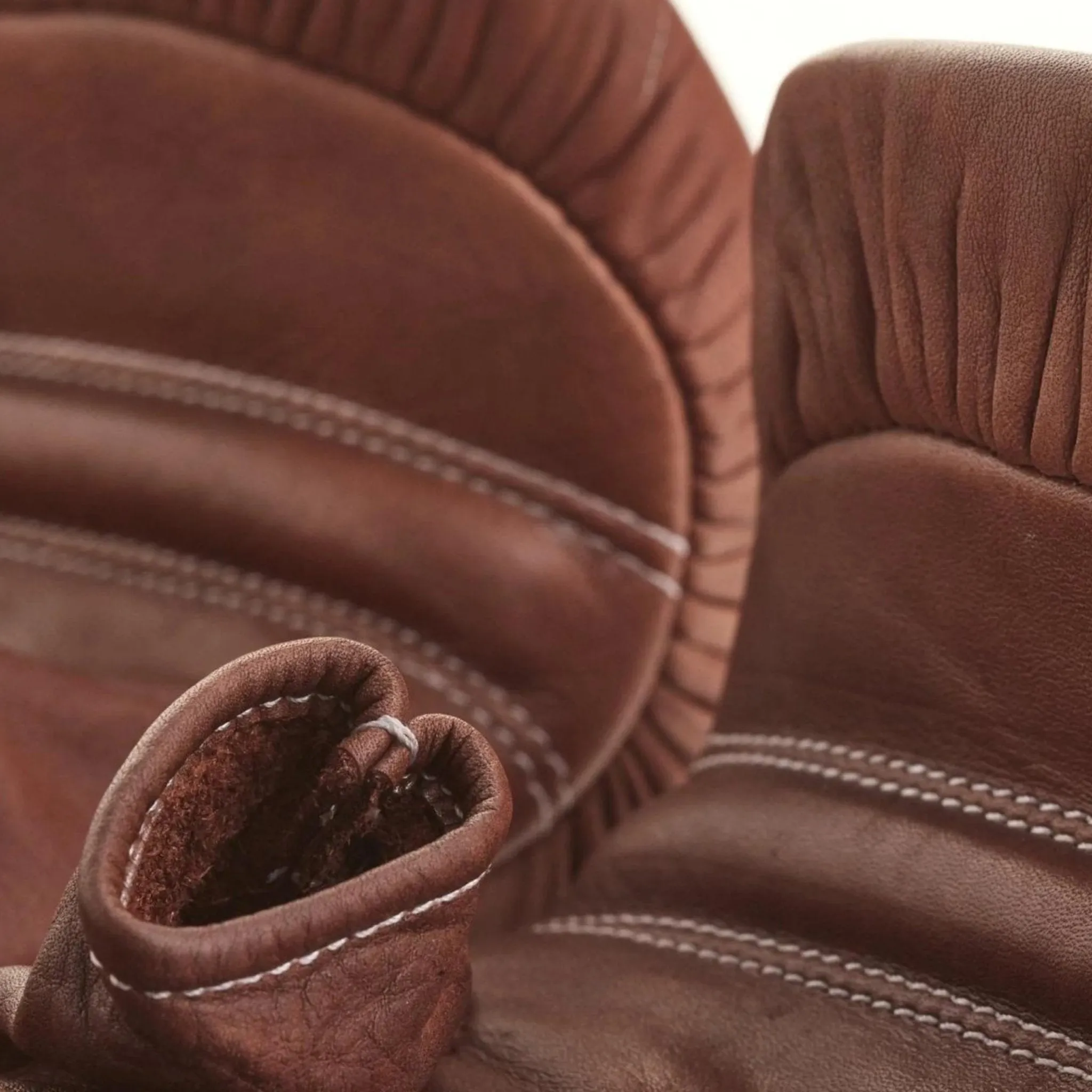 PRO Heritage Brown Leather Bag Gloves