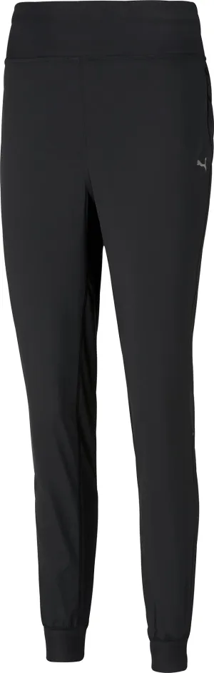 Puma Favourite Tapered Womens Running Track Pants - Black