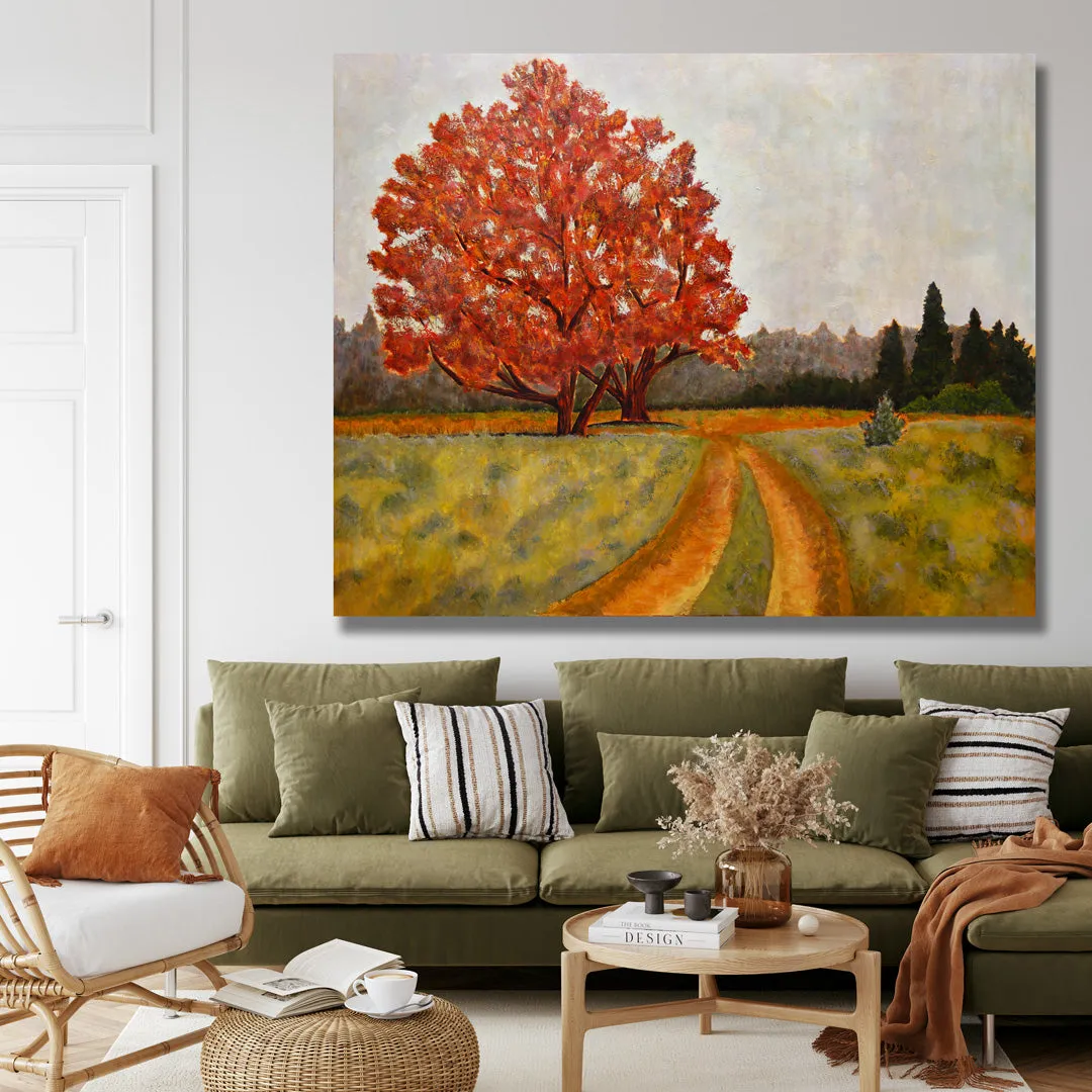 "Wondering Aloud" Landscape Painting 60x48