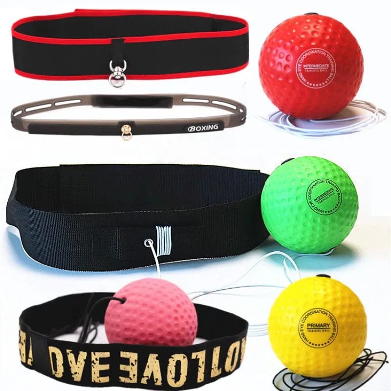 Reflex Headband Boxing Training Equipment