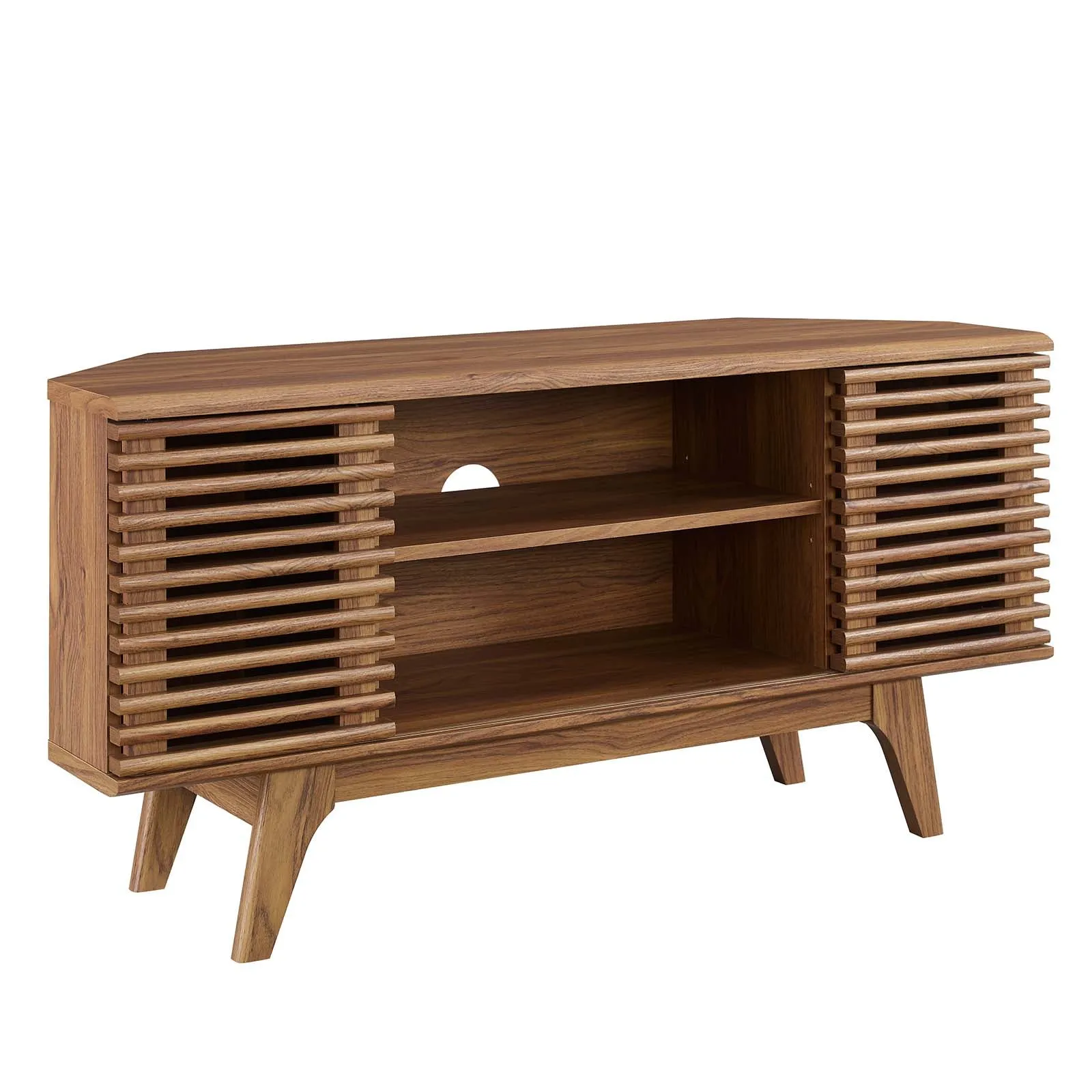 RENDER CORNER TV STAND