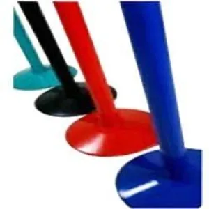 Retractable Belt Posts in Powder Coated
