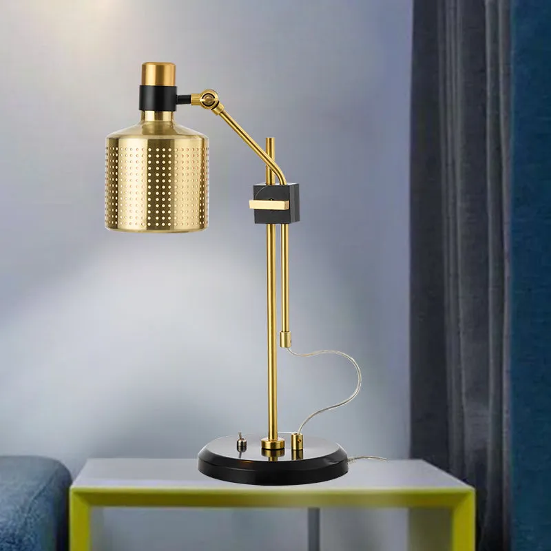 Riddle Metal Table Lamp