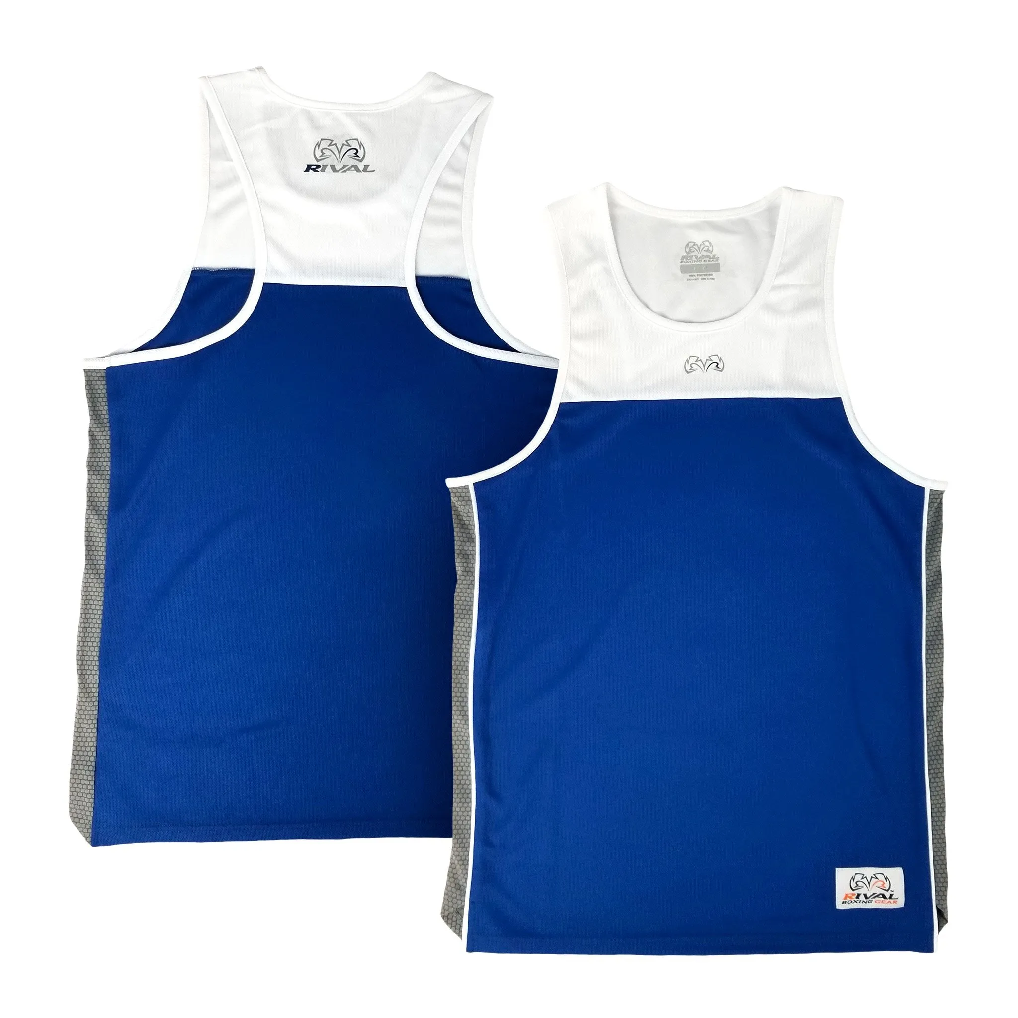 RIVAL-AMATEUR BLUE COMPETITION/TRAINING BOXING JERSEY