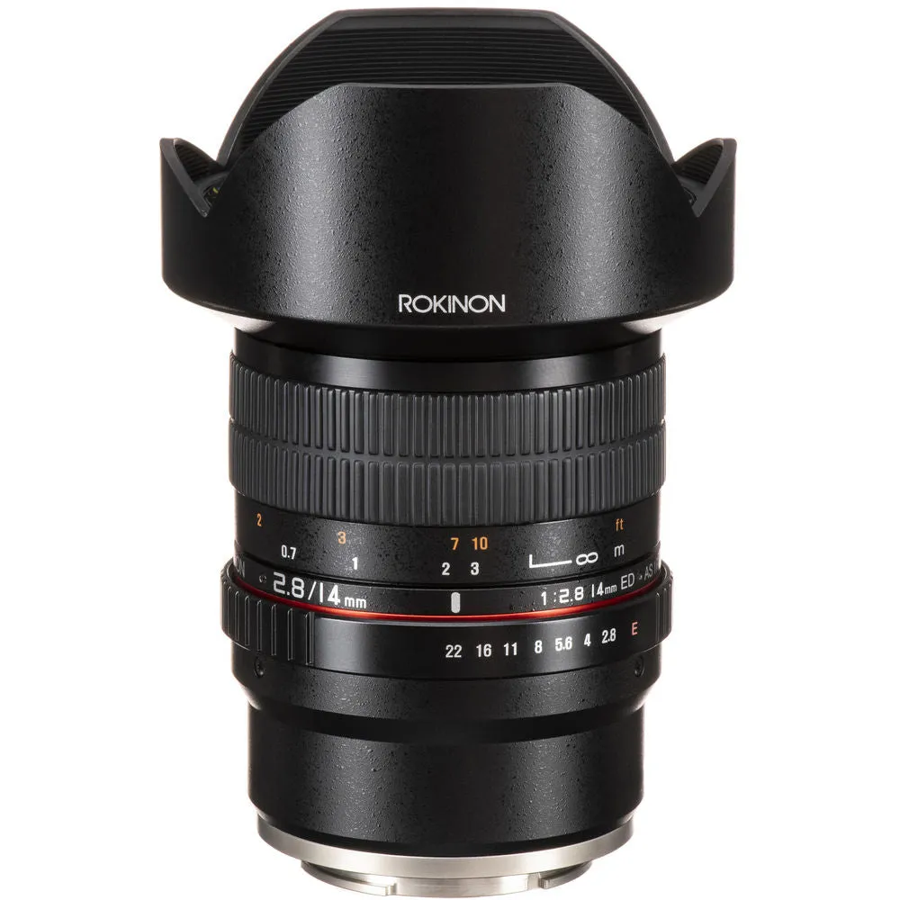 Rokinon 14mm f/2.8 ED AS IF UMC Lens for Sony E-Mount
