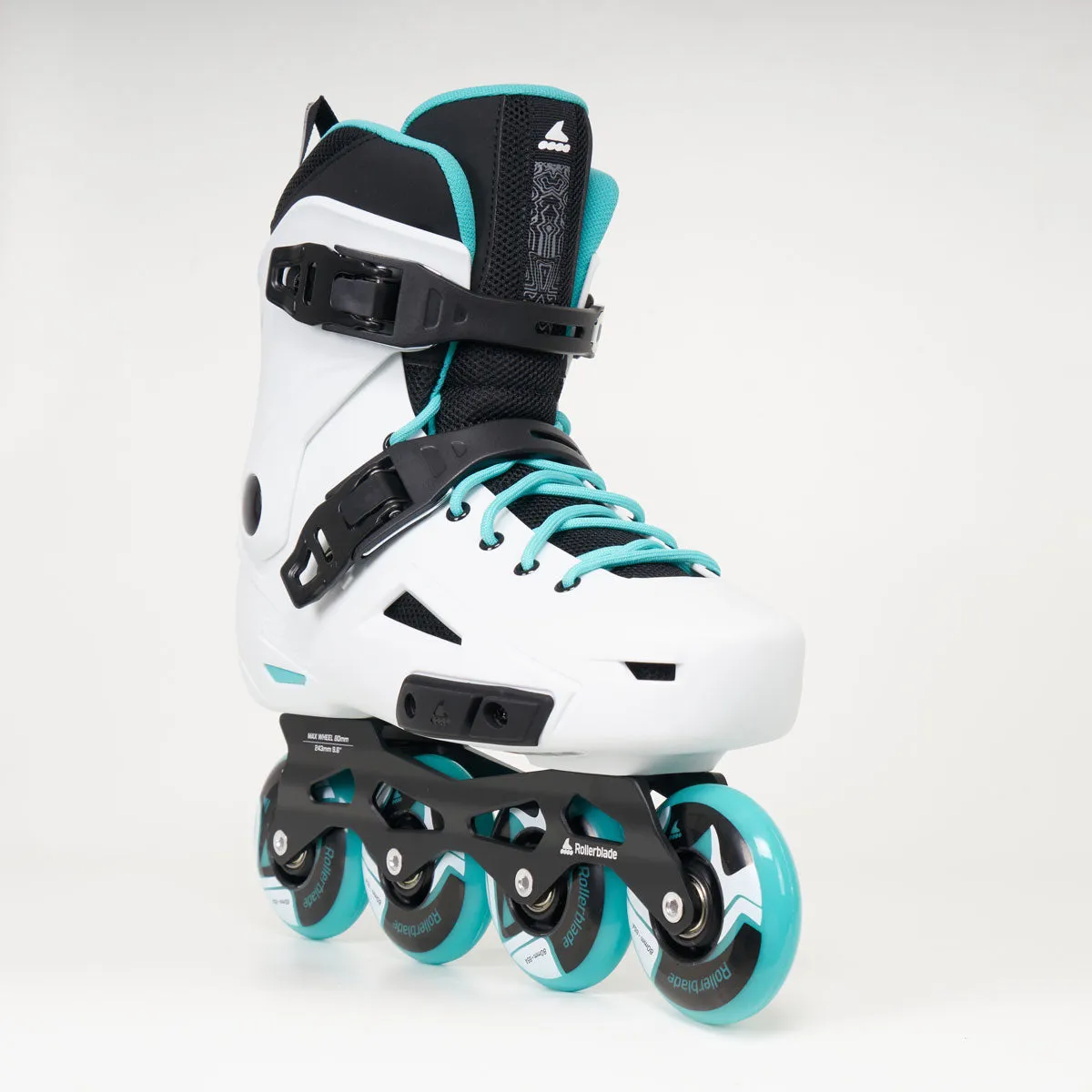 Rollerblade Lightning 80 Womens Inline Skates - White