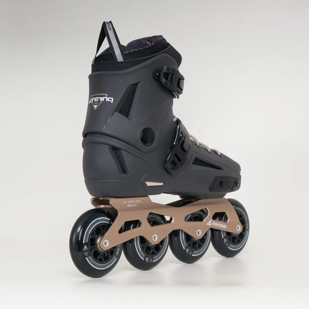 Rollerblade Lightning 90 Inline Skates - Unisex - Grey