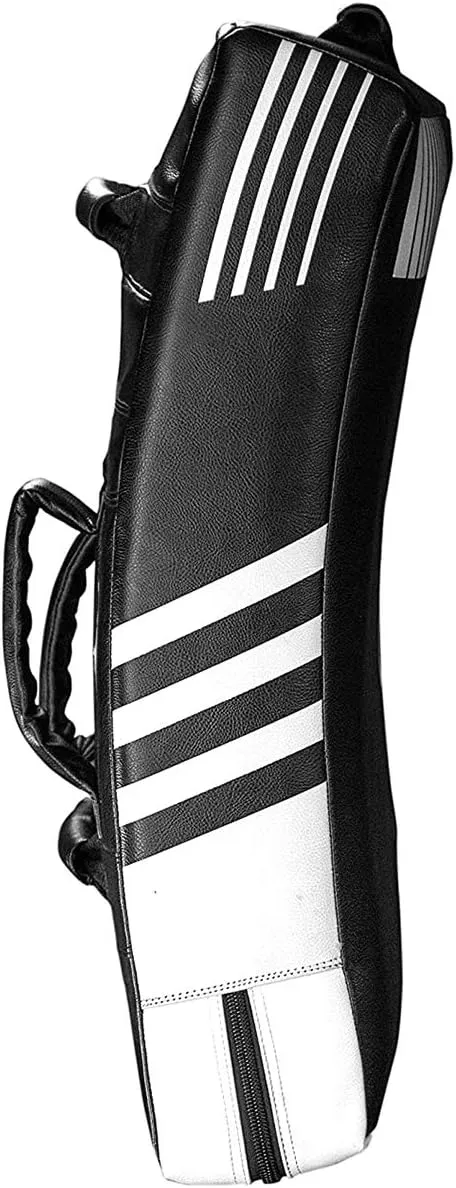 Sanabul Lab Series Striking Shield Black/White Standard Size For Punch Kicks - open_box