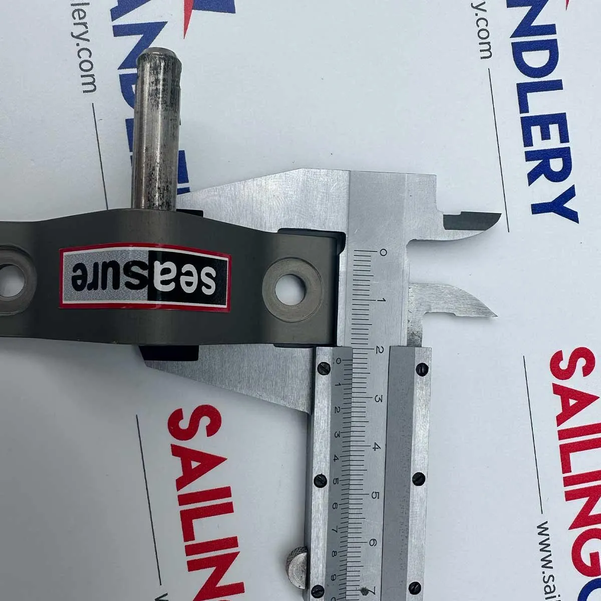 Seasure 2 Hole Transom Pintle - 8mm