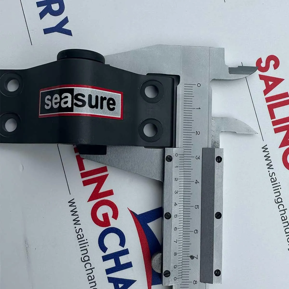 Seasure 4 Hole Bushed Transom Gudgeon - 10mm