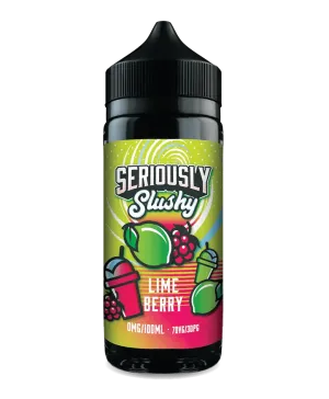 SERIOUSLY SLUSHY - LIME BERRY 100ML SHORT FILL E-LIQUID BY DOOZY