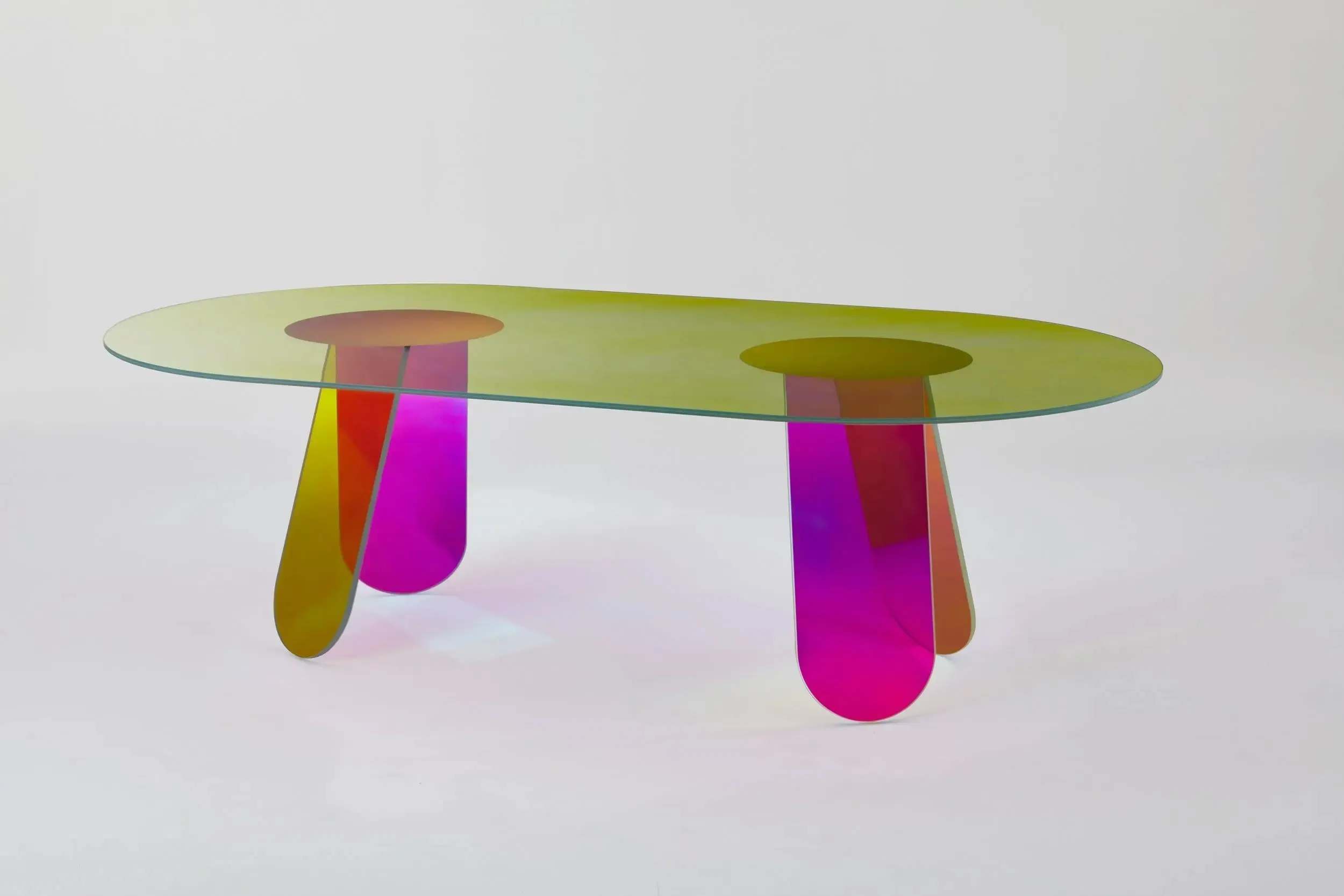 Shimmer - Glass Table