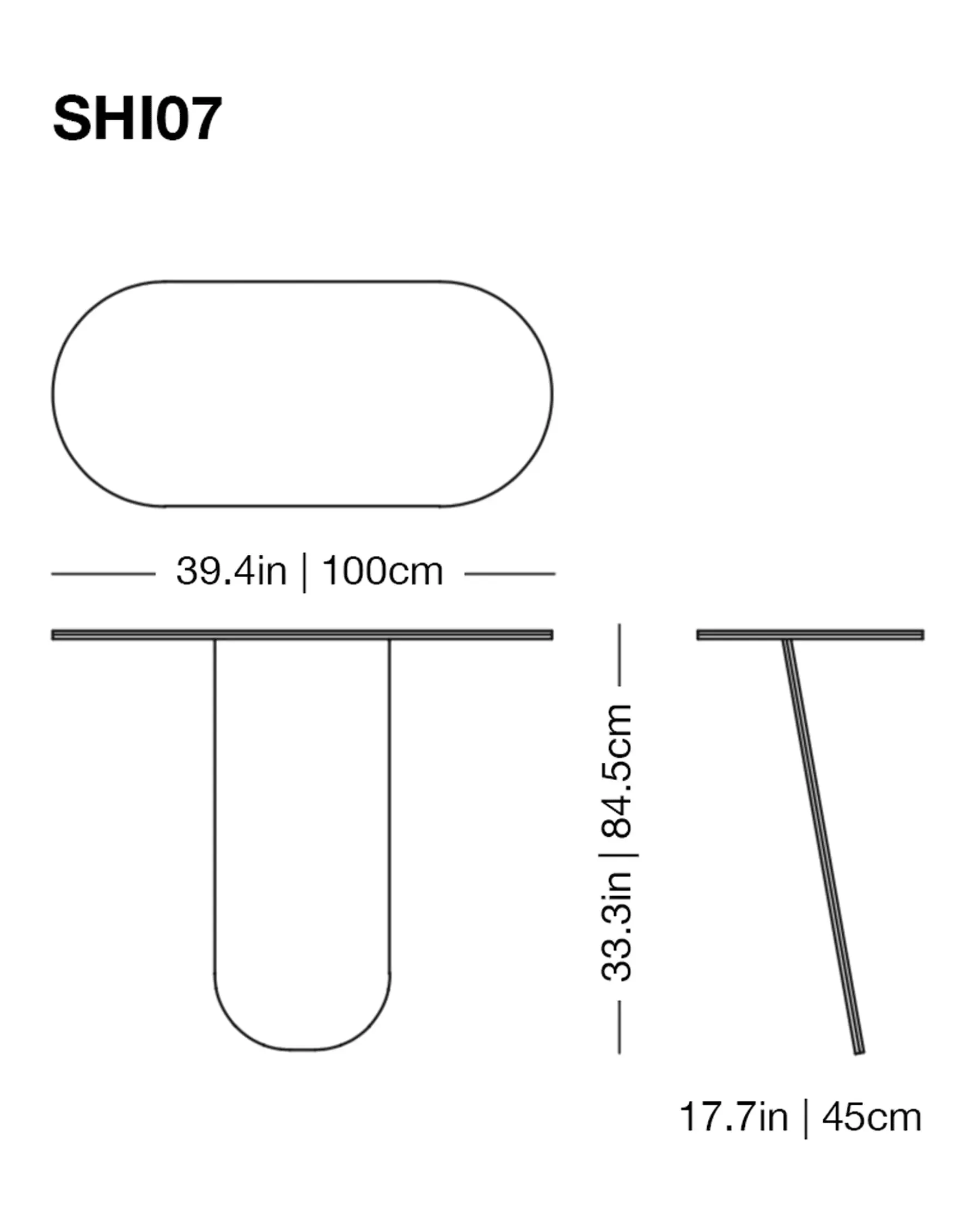 Shimmer - Glass Table