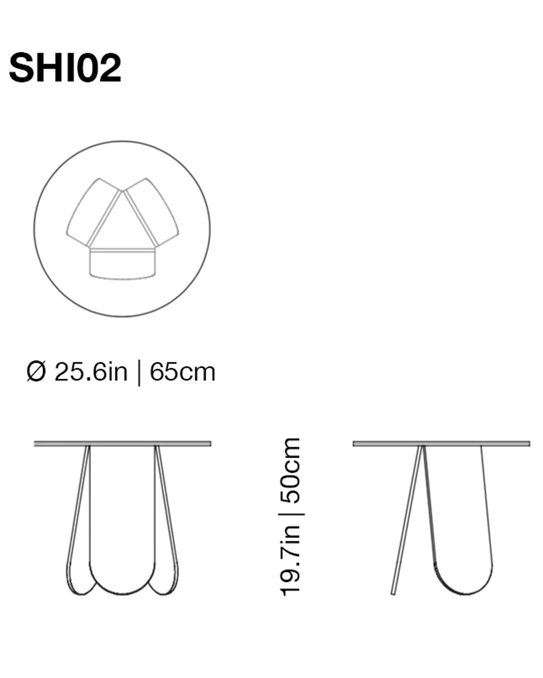 Shimmer - Glass Table