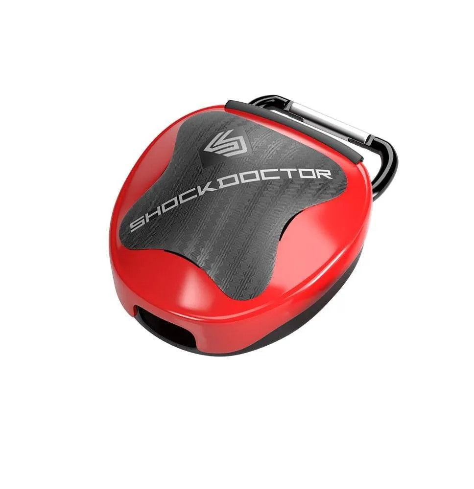Shock Doctor 106 Mouthguard case Red - One size