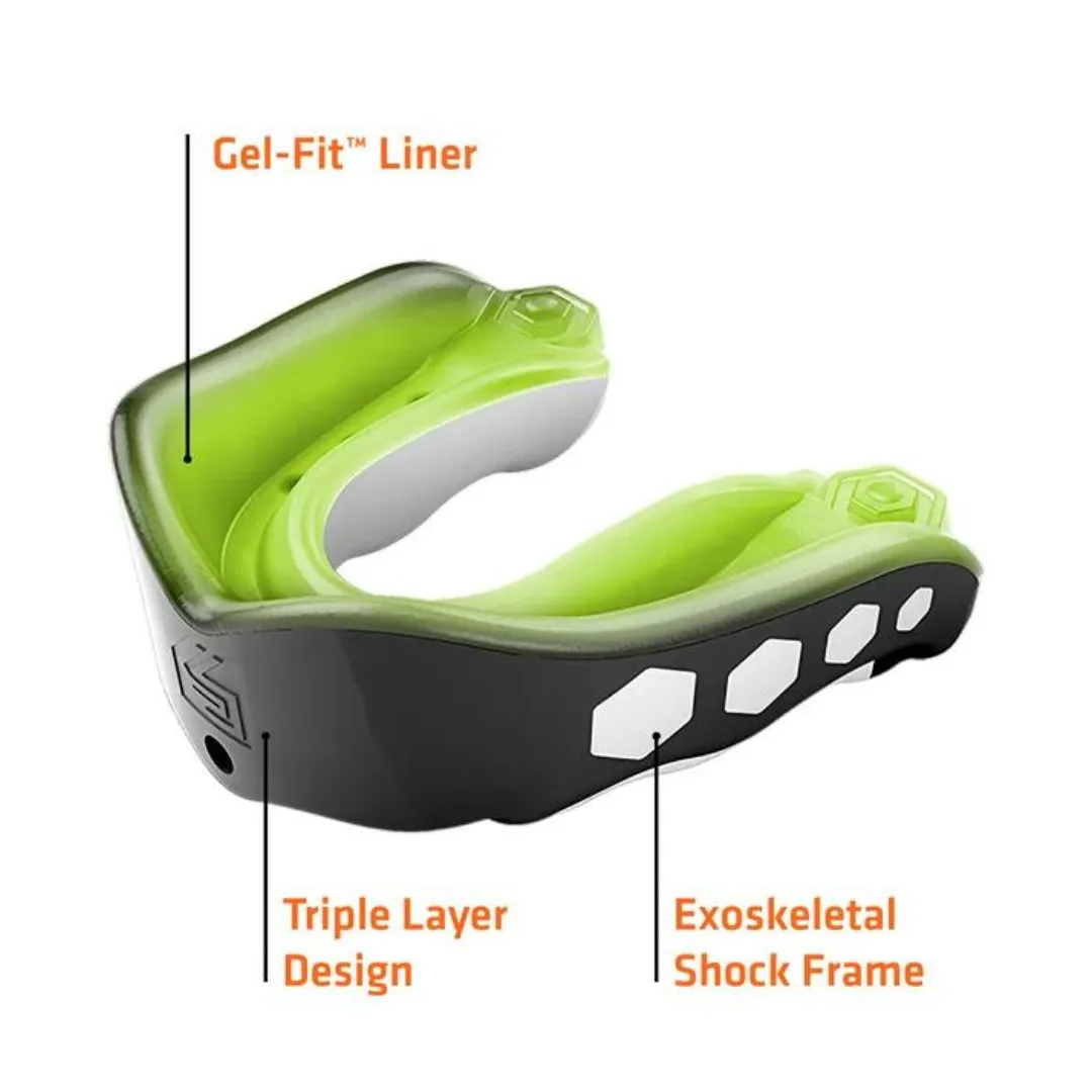 SHOCK DOCTOR GEL MAX LEMON LIME FLAVOR FUSION MOUTHGUARD