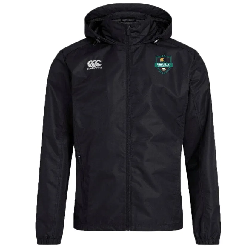 Shoreline Spartans Club Vaposhield Full Zip Rain Jacket by Canterbury