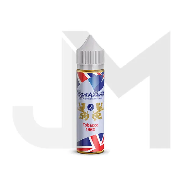 Signature Vapours 50ml E-liquid 0mg (50VG/50PG)
