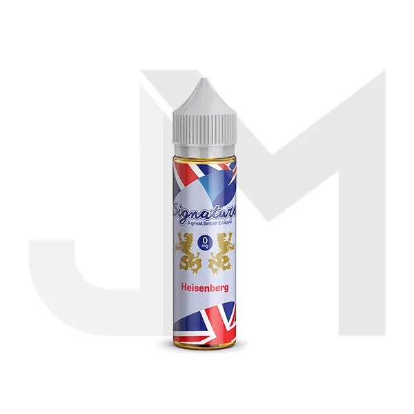 Signature Vapours 50ml E-liquid 0mg (50VG/50PG)