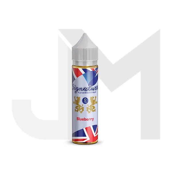 Signature Vapours 50ml E-liquid 0mg (50VG/50PG)