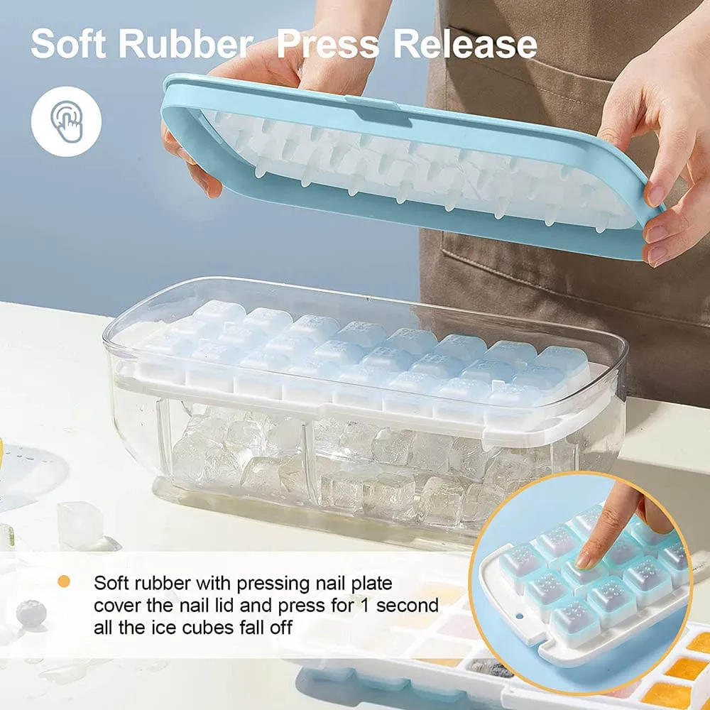 Silicone Ice Tray Molds - 48 Ice Cubes