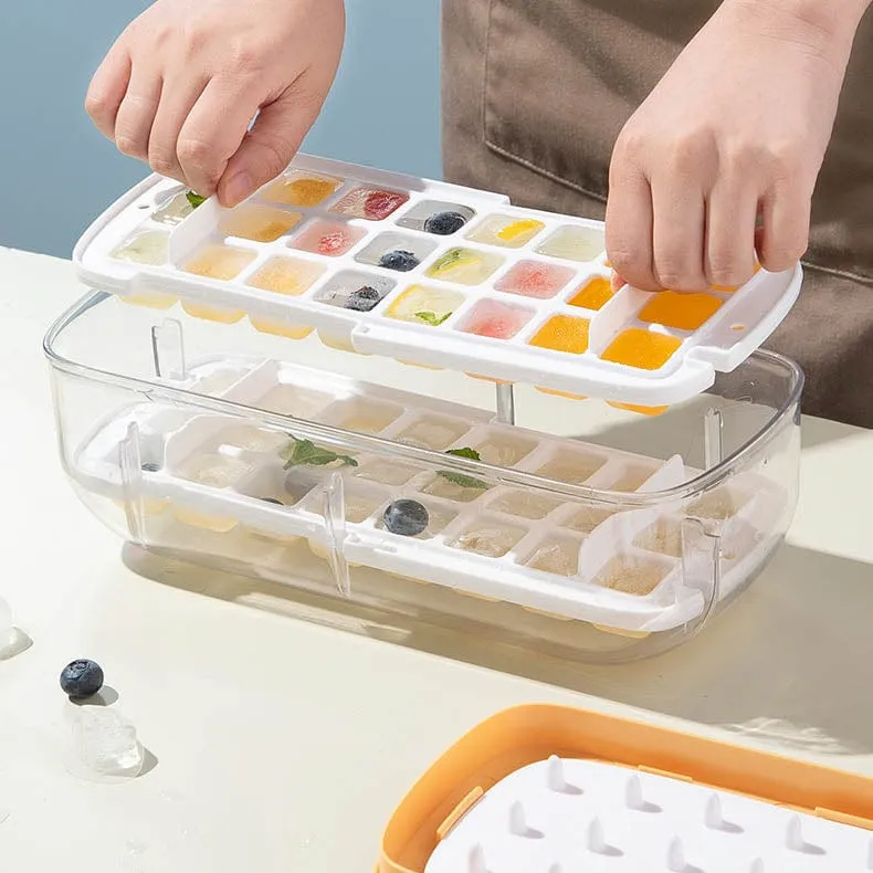 Silicone Ice Tray Molds - 48 Ice Cubes