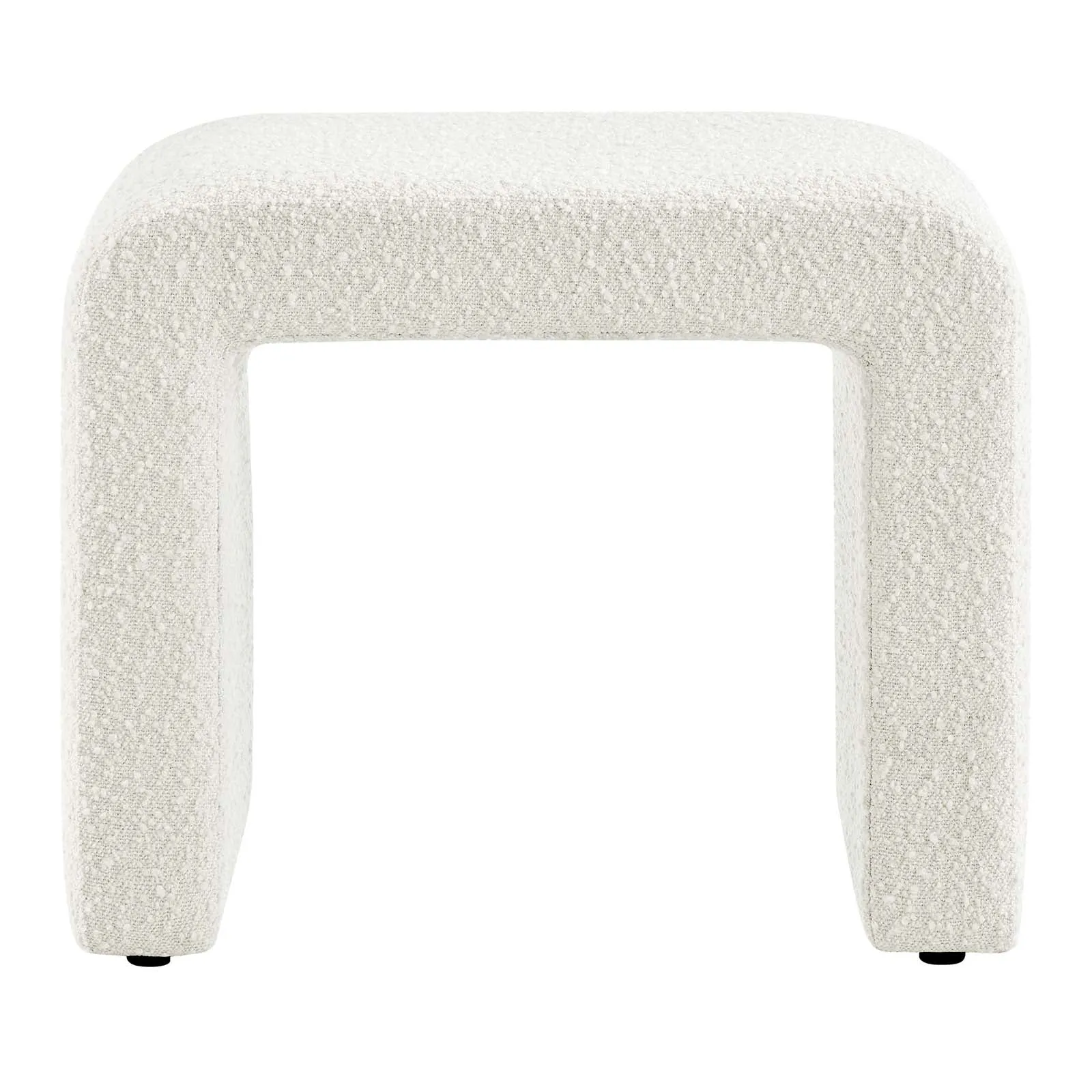 SIMBA BOUCLE FABRIC WATERFALL STOOL
