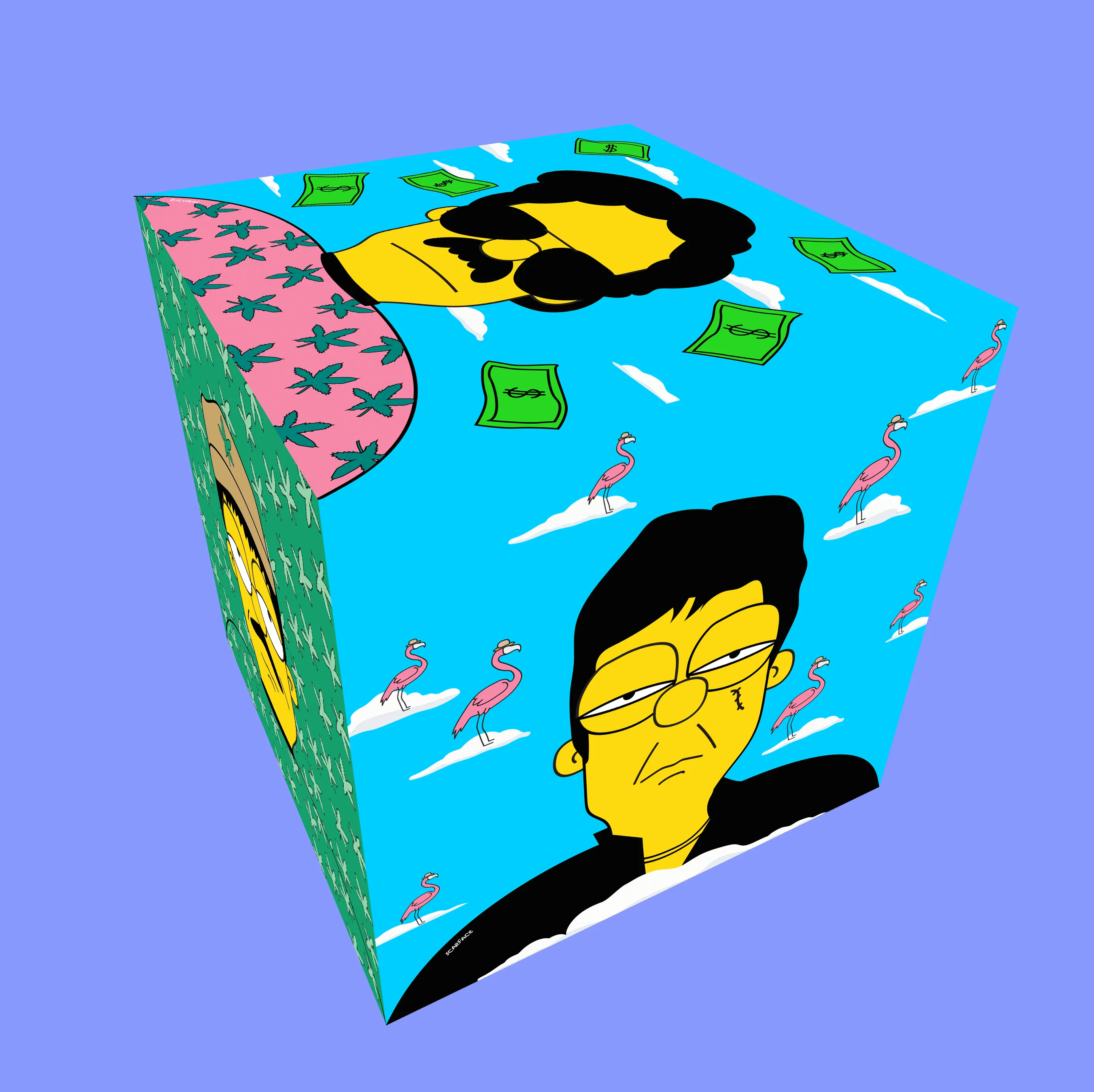 Simpsons Narco Cube Art Table - Only a Few Left!
