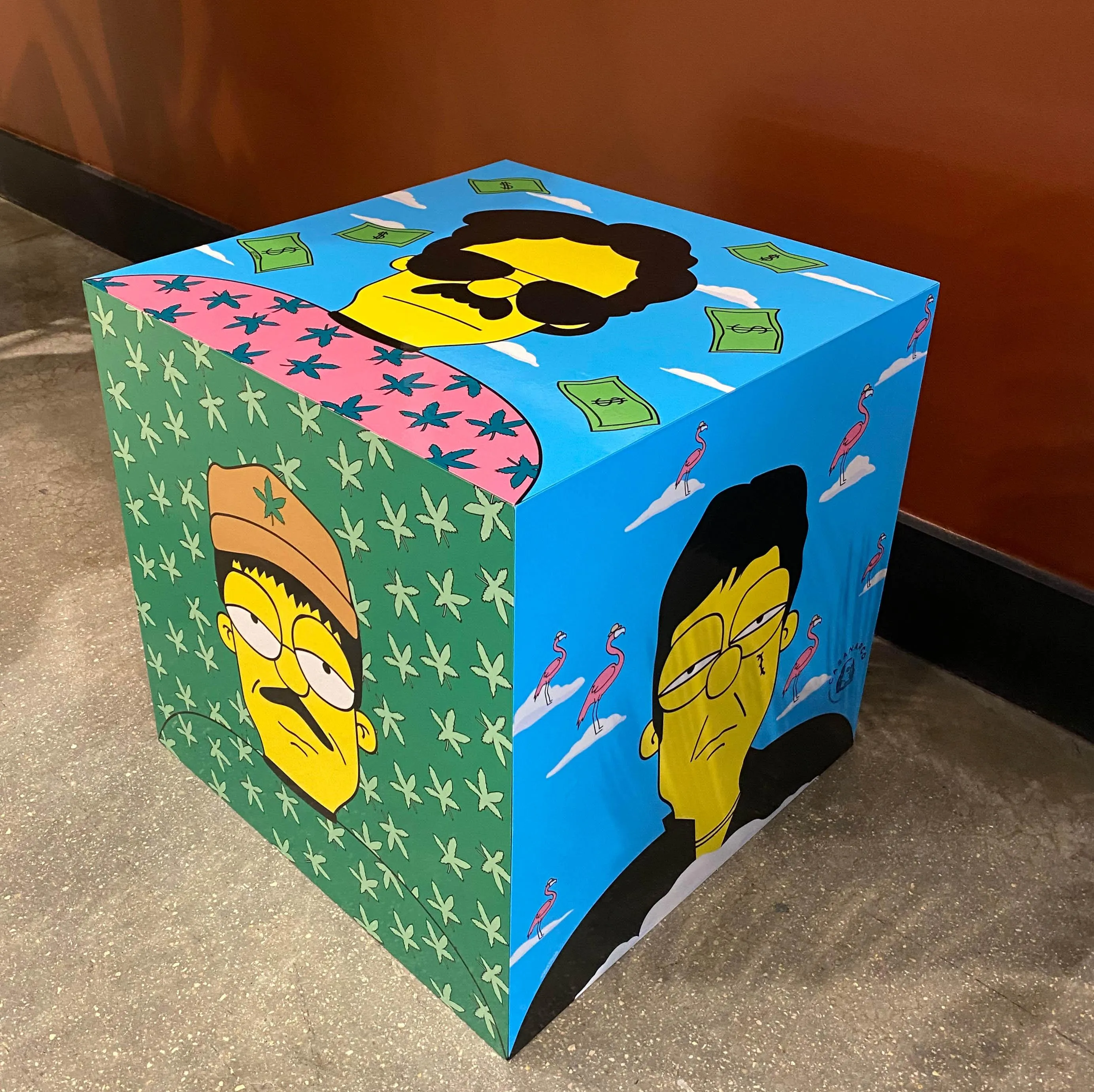 Simpsons Narco Cube Art Table - Only a Few Left!