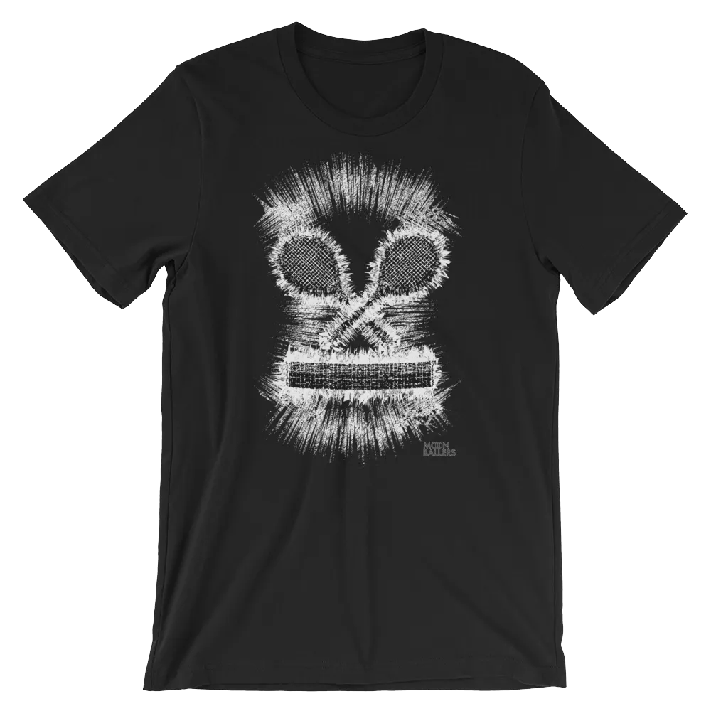 Skull And Tennis Bones - Unisex Tennis T-Shirt