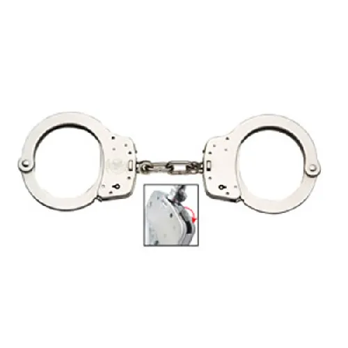 Smith and Wesson M&P Chain Lever Lock Nickel Handcuff