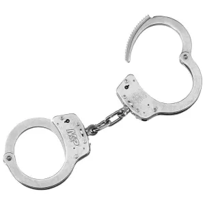 Smith and Wesson M&P Chain Lever Lock Nickel Handcuff